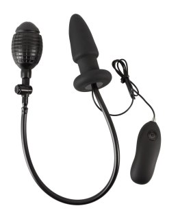 You2Toys Inflatable Plug z Wibracjami i Przewodowym Sterowaniem, czarny You2Toys