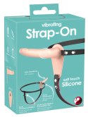 You2Toys Pasek z anatomicznym wibratorem 10 trybow, silikon, czarny You2Toys