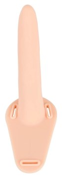 You2Toys Pasek z anatomicznym wibratorem 10 trybow, silikon, czarny You2Toys