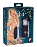 You2Toys Velvet - Jajeczko wibracyjne z pilotem, czarne 6 cm You2Toys