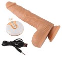 You2Toys Wibrator pchający Push Vibrator 7+5 trybow silikonowy 21-24 cm You2Toys