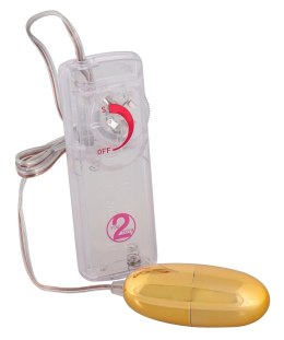 You2Toys Wibrujące Jajko Złote 6 cm - Regulacja Wibracji ABS You2Toys