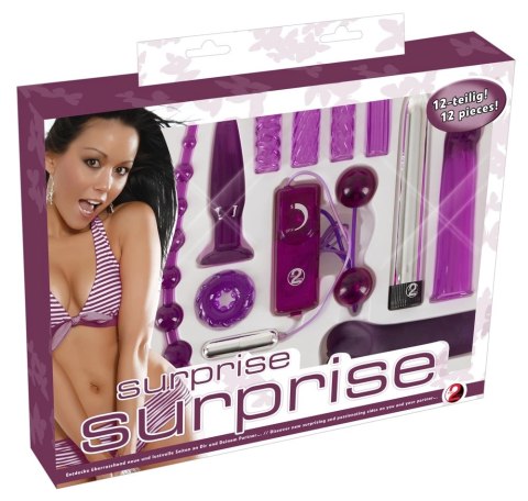 You2Toys Zestaw Intymnych Akcesoriow 12-częściowy, fioletowy ABS/TPE You2Toys