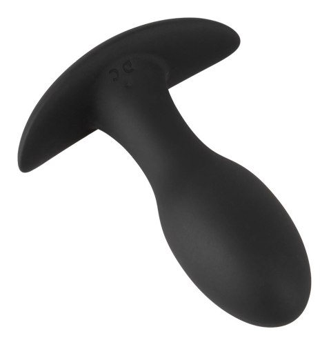 ANOS Mini Plug wibrujący z silikonu czarny 20 trybow ładowany USB ANOS