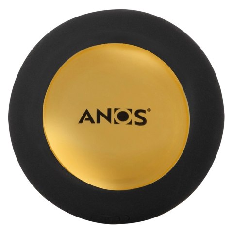 ANOS Plug Obrotowy Silikonowy z Pilotem Bezprzewodowym Czarny 15,1 cm ANOS
