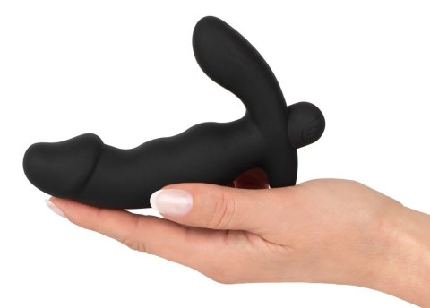 ANOS Wibrator Prostaty 14 cm Czarny Silikonowy 10 Trybow USB ANOS