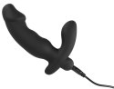 ANOS Wibrator Prostaty 14 cm Czarny Silikonowy 10 Trybow USB ANOS