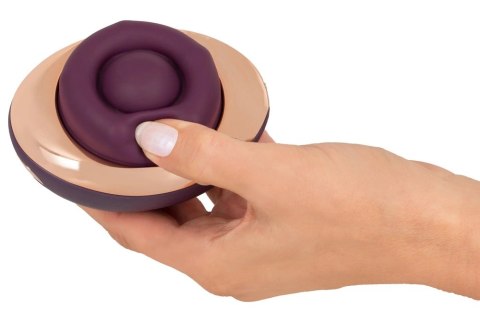Belou Rotating Vulva Massager Fioletowy - Stymulator z 2 silnikami Belou