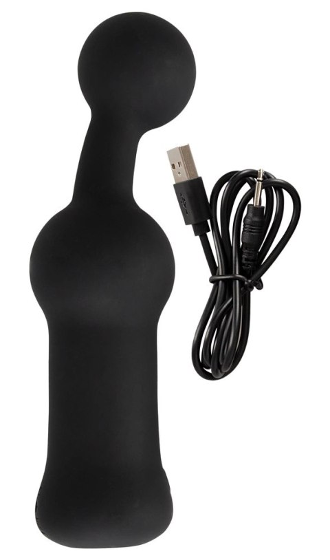 Black Velvets model kulkowy silikonowy czarny - masażer z 10 trybami Black Velvets