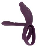 Couples Choice RC Couples Vibrator 2 - System dla par z pilotem, silikonowy Couples Choice