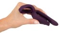 Couples Choice RC Couples Vibrator 2 - System dla par z pilotem, silikonowy Couples Choice