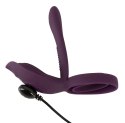 Couples Choice RC Couples Vibrator 2 - System dla par z pilotem, silikonowy Couples Choice