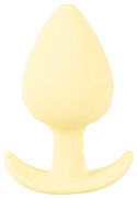 Cuties Korek Intymny Silikonowy Żołty 6,5 cm - Model Stożkowy Mini Cuties