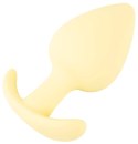 Cuties Korek Intymny Silikonowy Żołty 6,5 cm - Model Stożkowy Mini Cuties