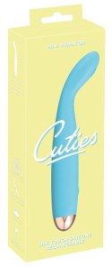 Cuties Mini Wibrator Stymulujący Niebieski 18,7 cm USB 7 Trybow Cuties