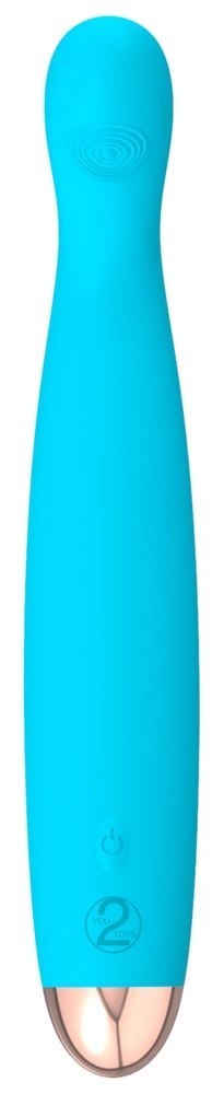 Cuties Mini Wibrator Stymulujący Niebieski 18,7 cm USB 7 Trybow Cuties