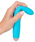 Cuties Mini Wibrator Stymulujący Niebieski 18,7 cm USB 7 Trybow Cuties