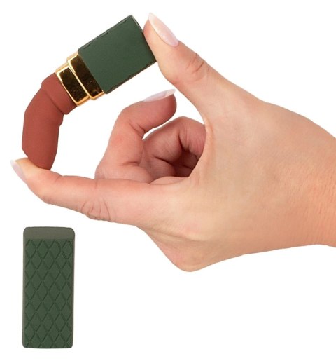 Emerald Love Lipstick Mini - kompaktowy model z 10 trybami pracy, wodoodporny Emerald Love