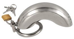 Fetish Collection Chastity Cage I - stalowa klatka z zamkiem, 13,5 cm Fetish Collection