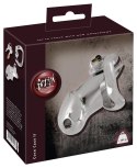 Fetish Collection Chastity Cage II metalowy system zabezpieczający 8,5 cm Fetish Collection
