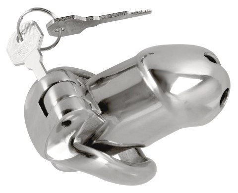 Fetish Collection Chastity Cage II metalowy system zabezpieczający 8,5 cm Fetish Collection