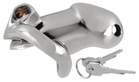 Fetish Collection Chastity Cage II metalowy system zabezpieczający 8,5 cm Fetish Collection