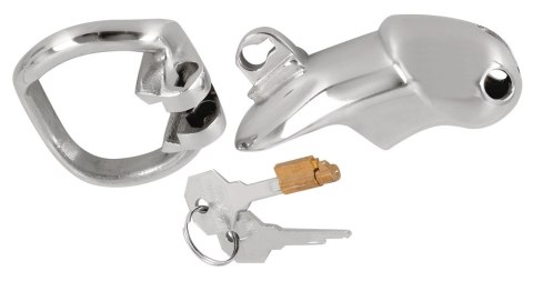 Fetish Collection Chastity Cage II metalowy system zabezpieczający 8,5 cm Fetish Collection