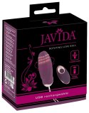 Javida Obrotowe Jajeczko Wibrujące z Pilotem Bezprzewodowym 18,5 cm JAVIDA