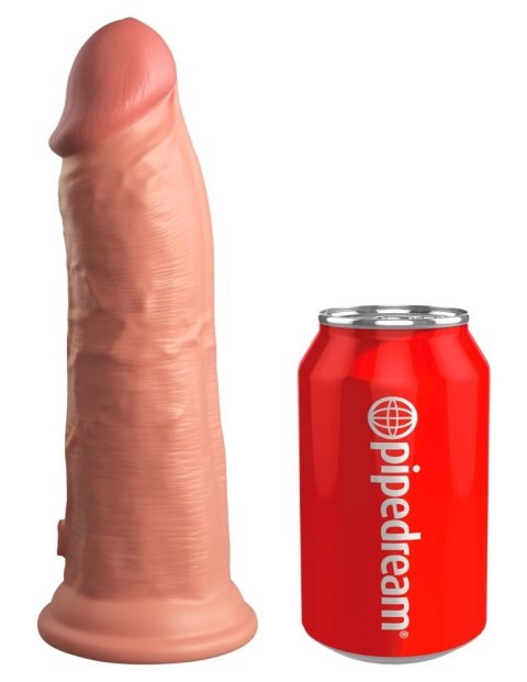 King Cock Elite Model 8" silikonowy, jasny, z przyssawką, 20 cm King Cock