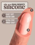 King Cock Elite Model 8" silikonowy, jasny, z przyssawką, 20 cm King Cock