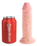 King Cock Plus Model 6" Triple Density Jasny TPE Przyssawka 15 cm King Cock