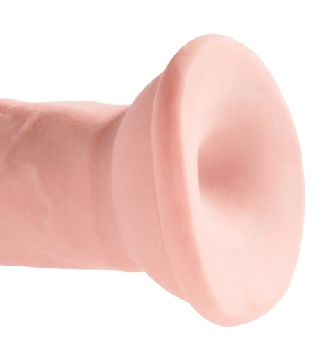 King Cock Plus Model 6" Triple Density Jasny TPE Przyssawka 15 cm King Cock