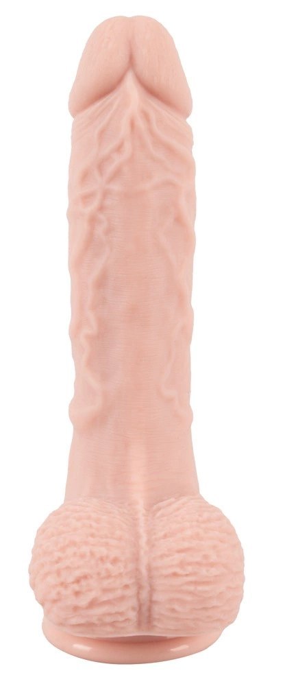Medical Silicone RC Vibrator 21cm - obracający się, wodoodporny, silikon Medical Silicone