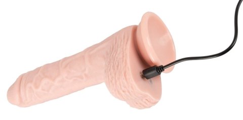 Medical Silicone RC Vibrator 21cm - obracający się, wodoodporny, silikon Medical Silicone