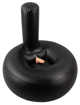 NMC Vibrating Lust Thruster poduszka pneumatyczna czarna z pilotem NMC