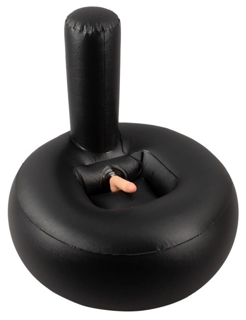 NMC Vibrating Lust Thruster poduszka pneumatyczna czarna z pilotem NMC