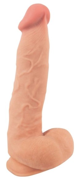 Nature Skin Model L Elastyczne Dildo 24,7 cm z Ruchomą Powłoką TPE Nature Skin