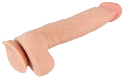 Nature Skin Model L Elastyczne Dildo 24,7 cm z Ruchomą Powłoką TPE Nature Skin