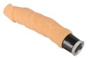 Nature Skin model 557912 - elastyczny masażer z powierzchnią żyłkowaną, cielisty 23 cm Nature Skin