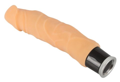 Nature Skin model 557912 - elastyczny masażer z powierzchnią żyłkowaną, cielisty 23 cm Nature Skin