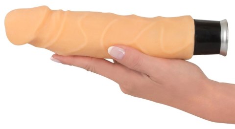 Nature Skin model 557912 - elastyczny masażer z powierzchnią żyłkowaną, cielisty 23 cm Nature Skin