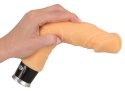 Nature Skin model 557912 - elastyczny masażer z powierzchnią żyłkowaną, cielisty 23 cm Nature Skin