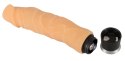 Nature Skin model 557912 - elastyczny masażer z powierzchnią żyłkowaną, cielisty 23 cm Nature Skin