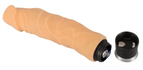 Nature Skin model 557912 - elastyczny masażer z powierzchnią żyłkowaną, cielisty 23 cm Nature Skin