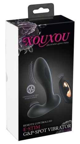 XOUXOU RC E-Stim G&P-Spot - Wibrator z Elektrostymulacją i Pilotem XOUXOU
