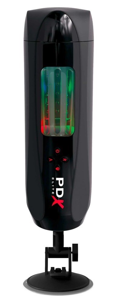 PDX Elite Ultimate Milker 2 system wibracji i spiralnej rotacji 27 cm PDX