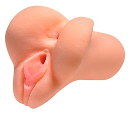 PDX Plus Fanta Flesh - model intymny dwukanałowy cielisty 16,5 cm PDX