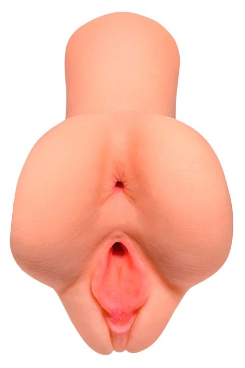 PDX Plus Fanta Flesh - model intymny dwukanałowy cielisty 16,5 cm PDX
