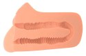 PDX Plus Fanta Flesh - model intymny dwukanałowy cielisty 16,5 cm PDX