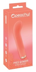 Peachy Mini G-Spot Wibrator USB, silikonowy, pomarańczowy, 16,5 cm Peachy